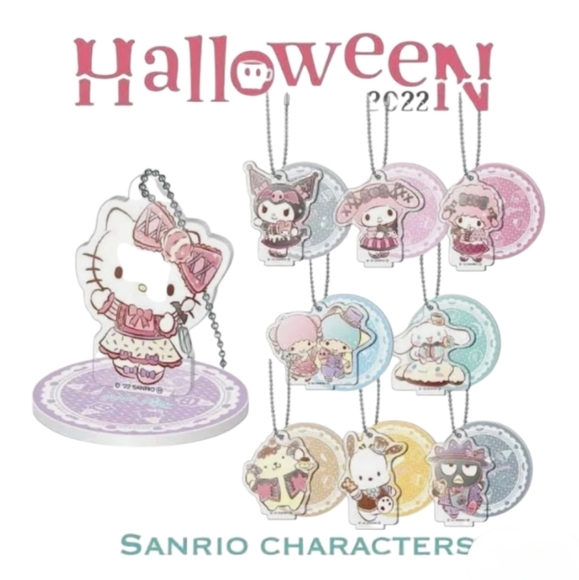 Sanrio My Melody Halloween Sweets Acrylic Keychain with Stand - Picture 5 of 6